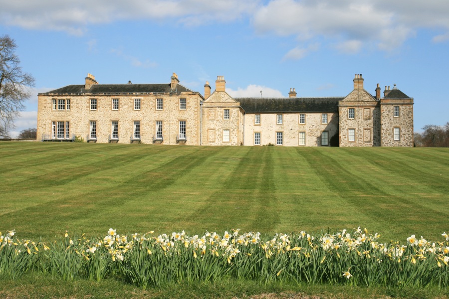 The Hirsel Castle in Coldstream, Berwickshire Stravaiging around